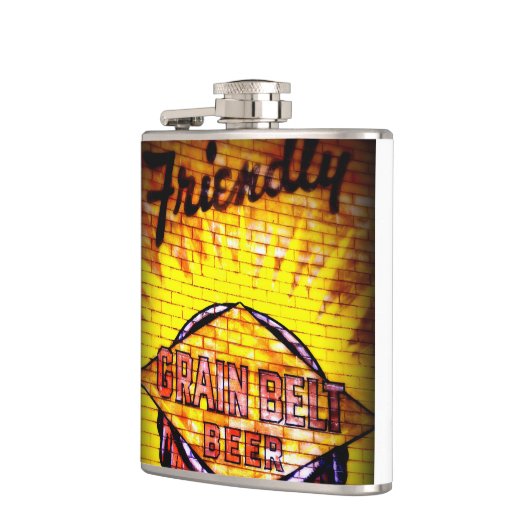 Korn-Gurt-Bier-Flasche Flachmann (Links)