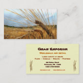 Korn-Handelszentrum Visitenkarte (Vorne/Hinten)