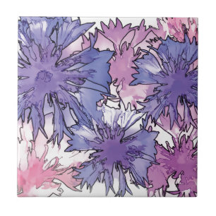 Kornblume Fliese