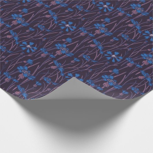 Kornblume Geschenkpapier (Ecke)