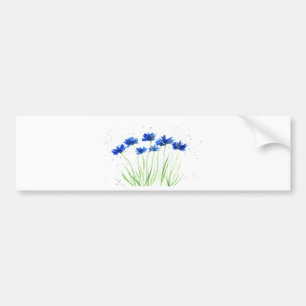 Kornblumen Blumen Autoaufkleber