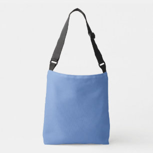 Kornblumenblau #6B95D0, Kaltes Lila Tragetaschen Mit Langen Trägern