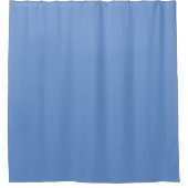 Kornblumenblau Duschvorhang (Vorderseite)