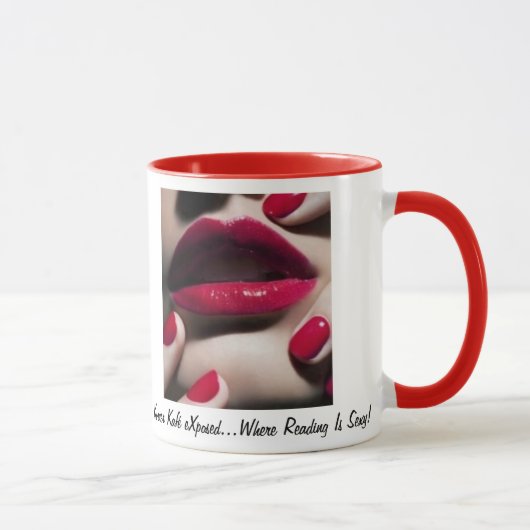 Korner Kafé herausgestellte Tasse (Rechts)