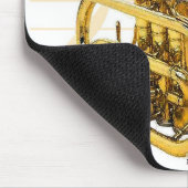 Kornett-Liebe Mousepad (Ecke)