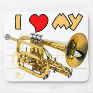 Kornett-Liebe Mousepad
