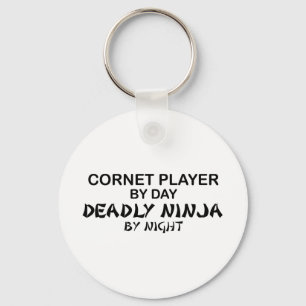 Kornett tödliches Ninja bis zum Nacht Schlüsselanhänger