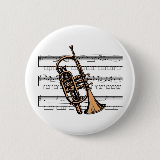 Kornettmusical 08 B Button (Vorderseite)