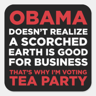 Korngeerde Quadratischer Aufkleber