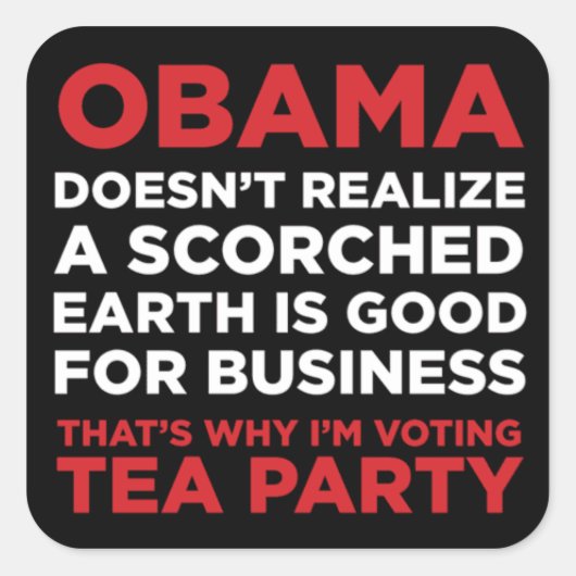 Korngeerde Quadratischer Aufkleber (Vorderseite)