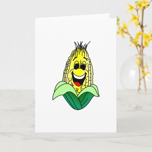 Korngesicht Karte (Gelbe Blume)