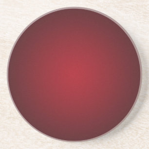 Körnige Rot-Schwarze Vignette Untersetzer