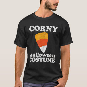 Körniger Halloween-Kostüm   Candy Corn Retro 80er  T-Shirt