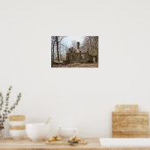 Kornische Anwesen-Ruinen Poster (Küche)