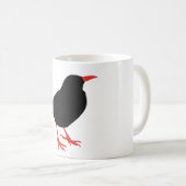 Kornische Chough-Tasse Kaffeetasse (VorderseiteRechts)