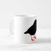 Kornische Chough-Tasse Kaffeetasse (Vorderseite Links)