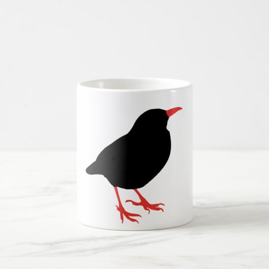 Kornische Chough-Tasse Kaffeetasse (Mittel)