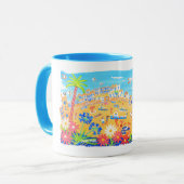 Kornische Kunst-Tasse John-Farbstoffs von St. Ives Tasse (Vorderseite Links)