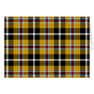 Kornische Nationaltartan Gelb-Schwarz Karo