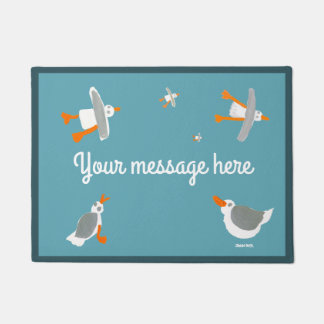 Kornische Seemöwefußmatte John-Farbstoffs Fußmatte