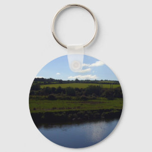 Kornischer Fluss und Landschaft Schlüsselanhänger