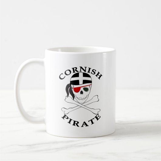 Kornischer Pirat 1 Kaffeetasse (Links)