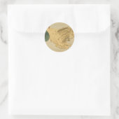 Kornkleber Runder Aufkleber (Tasche)