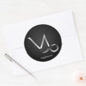 Kornkleber Runder Aufkleber (Umschlag)