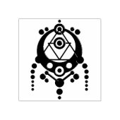 Kornkreis Piktogramm/Kulturkreispiktogramm XI Gummistempel (Prägung)