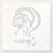 Kornmarinade, Meerziege Zodiac Glasuntersetzer (Rückseite)