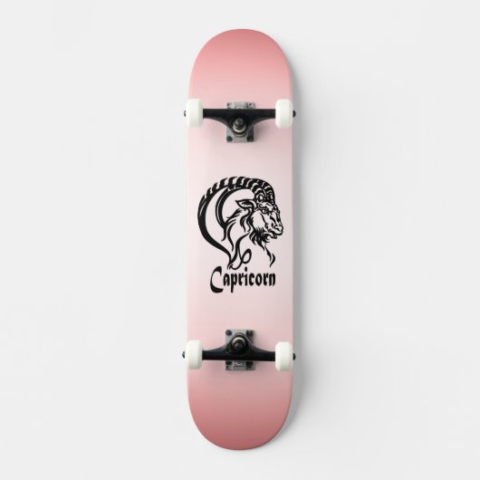 Kornmarinade, Meerziege Zodiac Skateboard (Vorderseite)