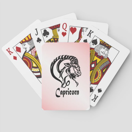 Kornmarinade, Meerziege Zodiac Spielkarten (Rückseite)