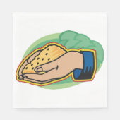 Kornpapier Napkins Serviette (Vorderseite)