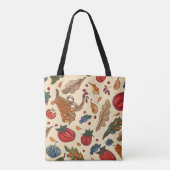 Kornucopia-Muster Tasche (Rückseite)