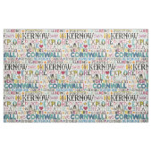 Kornwandtypografie Stoff (Fat Quarter (45,7 x 55,9 cm))