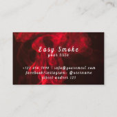 Korolare Business Card Rauchschutzverpackung Visitenkarte (Rückseite)