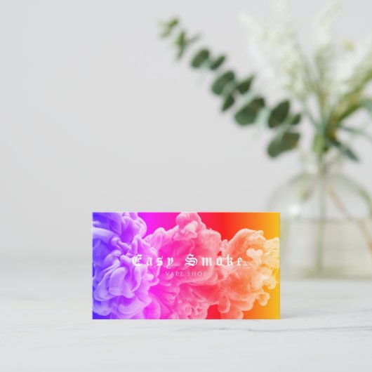 Korolare Business Card Rauchschutzverpackung Visitenkarte (Stehend Vorderseite)