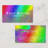 Korolare Business Card Rauchschutzverpackung Visitenkarte (Vorne/Hinten)