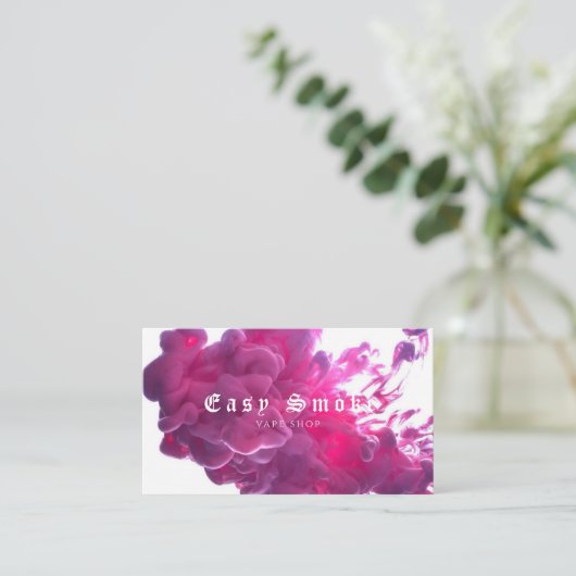 Korolare Business Card Rauchschutzverpackung Visitenkarte (Stehend Vorderseite)