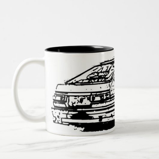 Korolla 1986 zweifarbige tasse (Links)