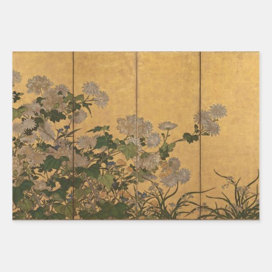 Koromandel Wrapping Paper Flat Sheet Set 3 Geschenkpapier Set (Vorderseite 2)