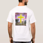 Korona-Baptistenkirchen-Farblogo T-Shirt (Rückseite)