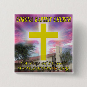 Korona Batist Kirchen-Button Button