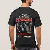 Korona-Schließkappe T-Shirt (Rückseite)