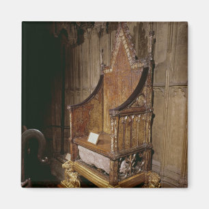 Koronationsstuhl für Edward I von "Walter" Magnet