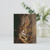 Koronationsstuhl für Edward I von "Walter" Postkarte (Stehend Vorderseite)