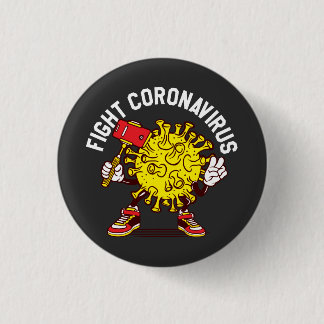 Koronavirus bekämpfen button