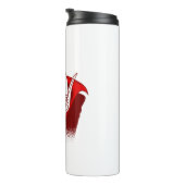 Koronavirus-Halbpenvampir Thermosbecher (Nach rechts gedreht)