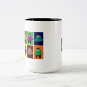 Kororas - Pop Zweifarbige Tasse (Mittel)