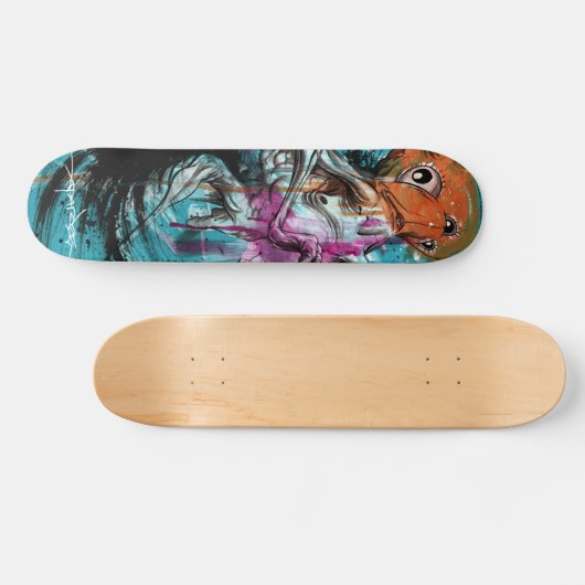 Körper Alex Pardee "Stoomach " Skateboard (Horizontal)
